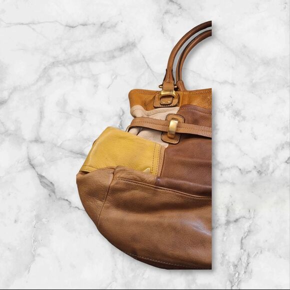 Elegant Brown Leather Women's Bag B. MAKOWSKY - Picture 12 of 16